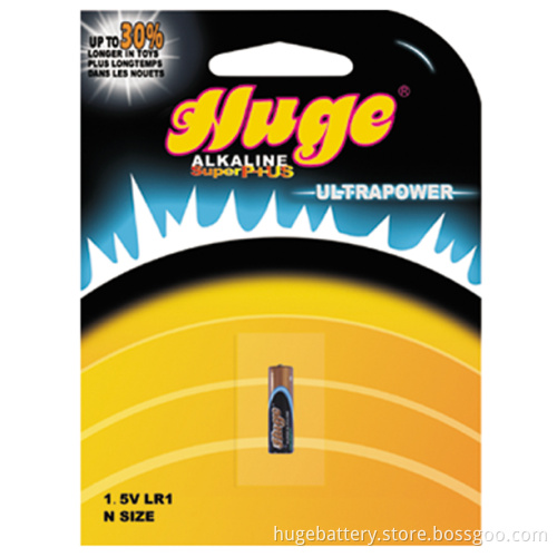 Super High Quality J Size Lr1 Alkaline Battery